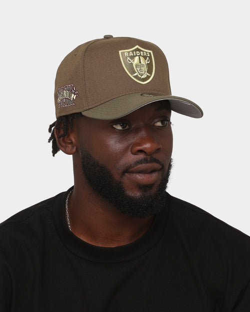 New Era Oakland Raiders 'Mixed Olives 9FORTY A-Frame Snapback Mixed Olives