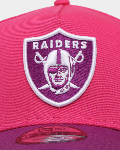 New Era Oakland Raiders 'Strawberry Grape' 9FORTY A-Frame Snapback Pink/Purple