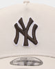 New Era New York Yankees 'Oat Mocha' 9FORTY A-Frame Snapback Stone