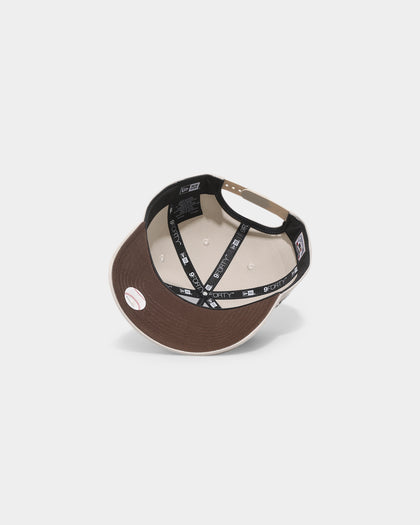 New Era New York Yankees 'Oat Mocha' 9FORTY A-Frame Snapback Stone