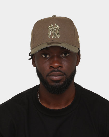 New Era New York Yankees 'Mixed Olives' World Series 9FORTY A-Frame Snapback Mixed Olives
