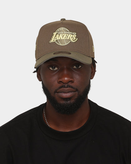 New Era Los Angeles Lakers 'Mixed Olives' 9FORTY A-Frame Snapback Mixed Olives