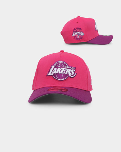 New Era Los Angeles Lakers 'Strawberry Grape' 9FORTY A-Frame Snapback Pink/Purple