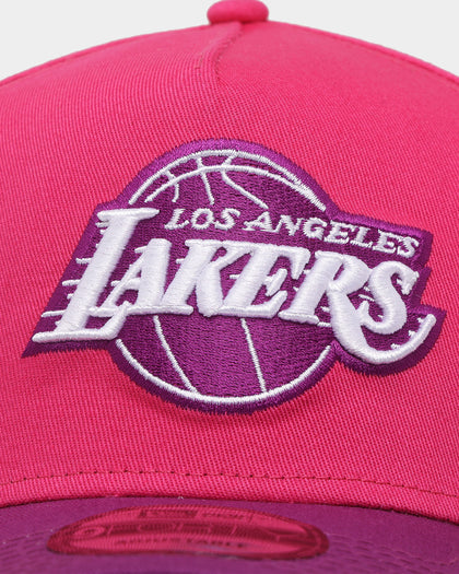 New Era Los Angeles Lakers 'Strawberry Grape' 9FORTY A-Frame Snapback Pink/Purple