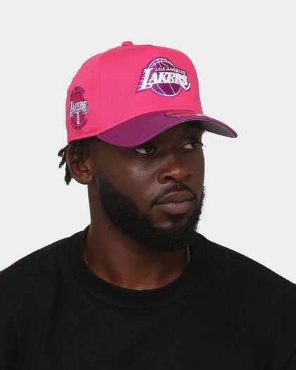 New Era Los Angeles Lakers 'Strawberry Grape' 9FORTY A-Frame Snapback Pink/Purple