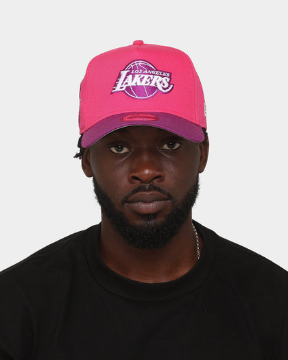 New Era Los Angeles Lakers 'Strawberry Grape' 9FORTY A-Frame Snapback Pink/Purple