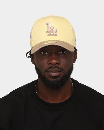 New Era Los Angeles Dodgers 'Butter Popcorn' 9FORTY A-Frame Snapback Yellow