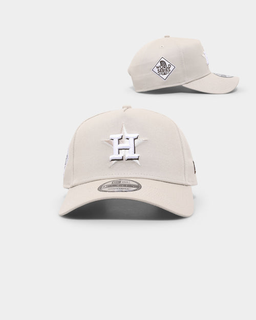 New Era Houston Astros 'Oat Mocha' 9FORTY A-Frame Snapback Stone