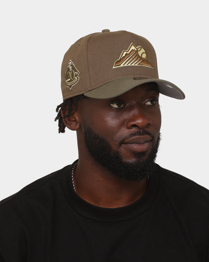 New Era Colorado Rockies 'Mixed Olives' World Series 9FORTY A-Frame Snapback Mixed Olives