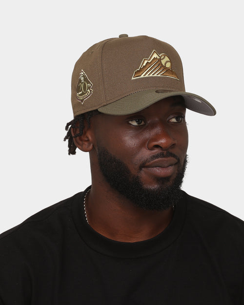 New Era Colorado Rockies 'Mixed Olives' World Series 9FORTY A-Frame Snapback Mixed Olives