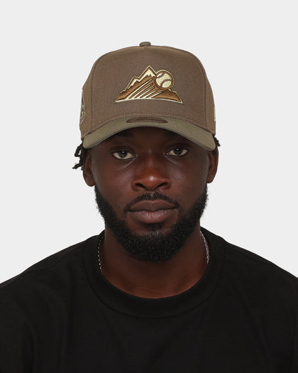 New Era Colorado Rockies 'Mixed Olives' World Series 9FORTY A-Frame Snapback Mixed Olives