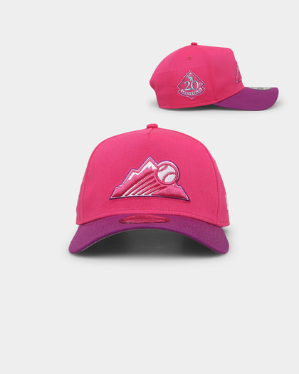 New Era Colorado Rockies 'Strawberry & Grape' 9FORTY A-Frame Snapback Pink/Purple