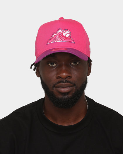 New Era Colorado Rockies 'Strawberry & Grape' 9FORTY A-Frame Snapback Pink/Purple