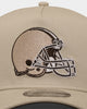 New Era Cleveland Browns 'Oat Mocha' 9FORTY A-Frame Snapback Stone