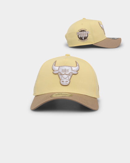 New Era Chicago Bulls 'Butter Popcorn' 9FORTY A-Frame Snapback Yellow