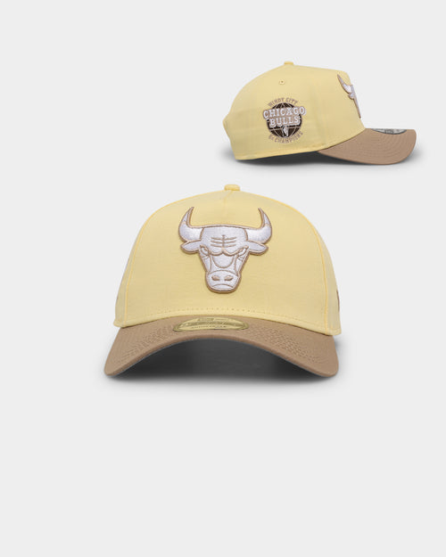 New Era Chicago Bulls 'Butter Popcorn' 9FORTY A-Frame Snapback Yellow