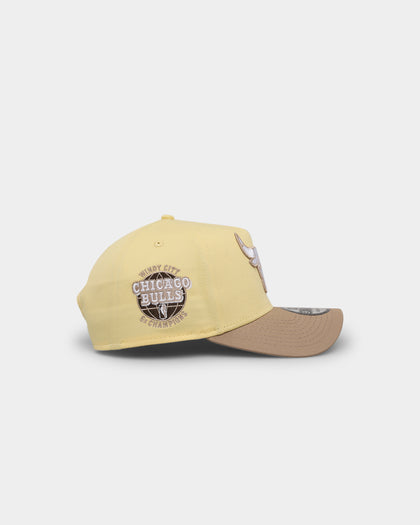 New Era Chicago Bulls 'Butter Popcorn' 9FORTY A-Frame Snapback Yellow