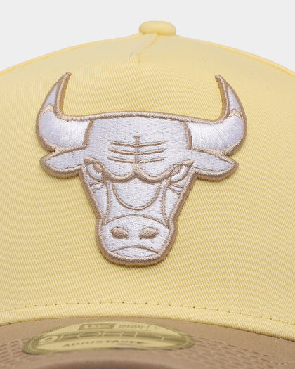 New Era Chicago Bulls 'Butter Popcorn' 9FORTY A-Frame Snapback Yellow
