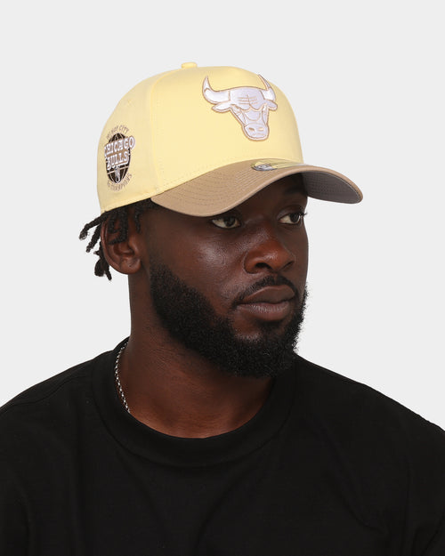 New Era Chicago Bulls 'Butter Popcorn' 9FORTY A-Frame Snapback Yellow