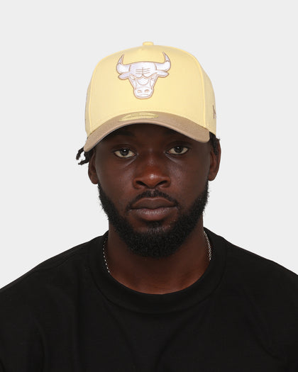 New Era Chicago Bulls 'Butter Popcorn' 9FORTY A-Frame Snapback Yellow