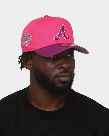 New Era Atlanta Braves 'Strawberry Grape' 9FORTY A-Frame Snapback