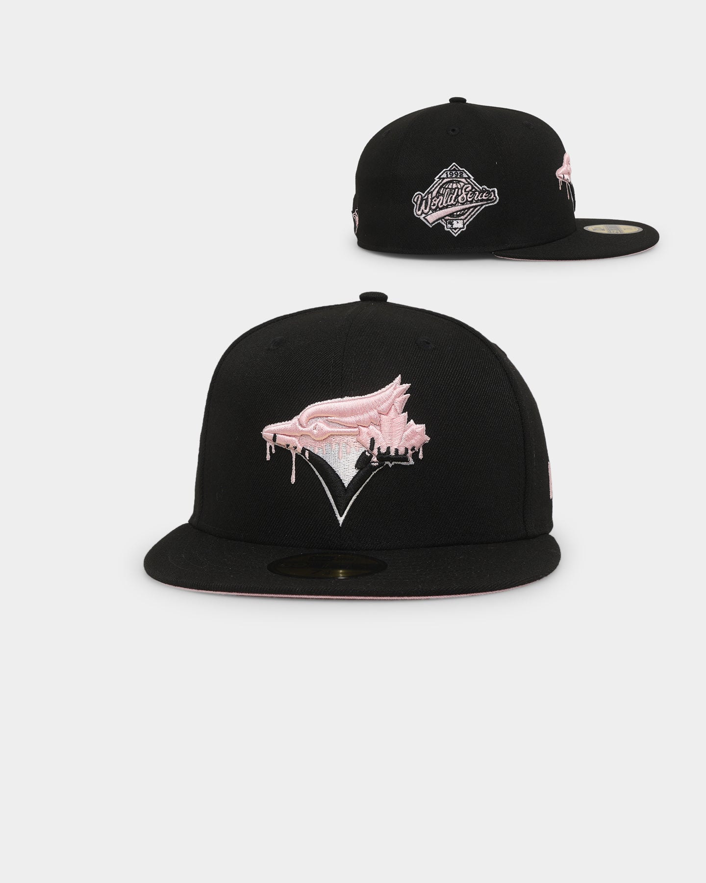 New Era Toronto Blue Jays 'Pink Drip' 59FIFTY Fitted Black