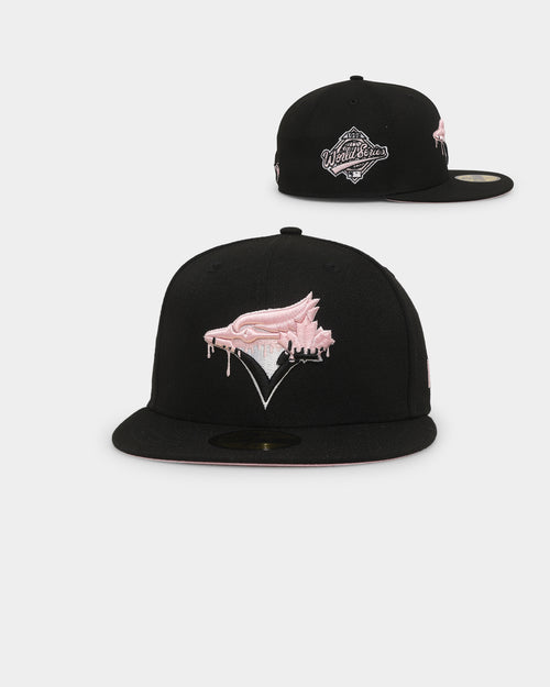 New Era Toronto Blue Jays 'Pink Drip' 59FIFTY Fitted Black