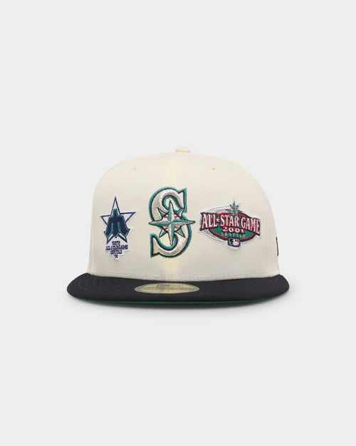 New Era Seattle Mariners 'Chrome All Star' 59FIFTY Fitted Chrome White