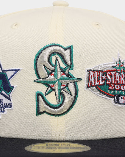New Era Seattle Mariners 'Chrome All Star' 59FIFTY Fitted Chrome White