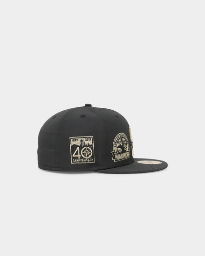 New Era Seattle Mariners 'Black Gold Multi Prolight' World Series 59FIFTY Fitted Black/Gold