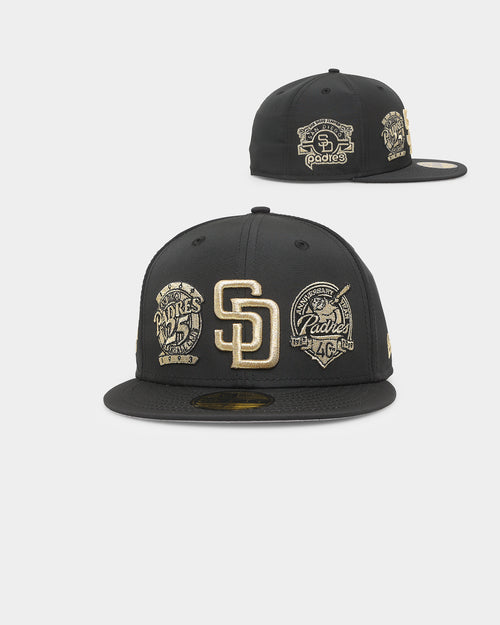 New Era San Diego Padres 'Black Gold Multi Prolight' World Series 59FIFTY Fitted Black/Gold
