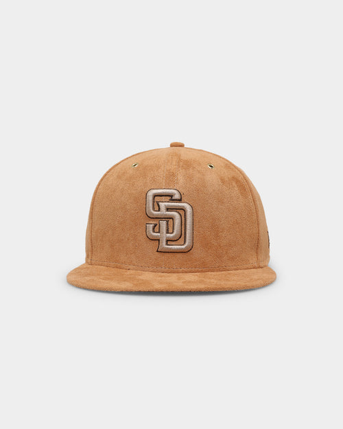 New Era San Diego Padres 'Wheat/Brown/Gold' Suede 59FIFTY Fitted Wheat