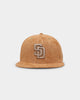 New Era San Diego Padres 'Wheat/Brown/Gold' Suede 59FIFTY Fitted Wheat