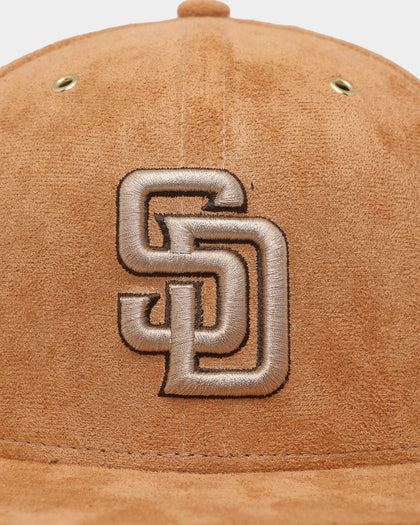 New Era San Diego Padres 'Wheat/Brown/Gold' Suede 59FIFTY Fitted Wheat