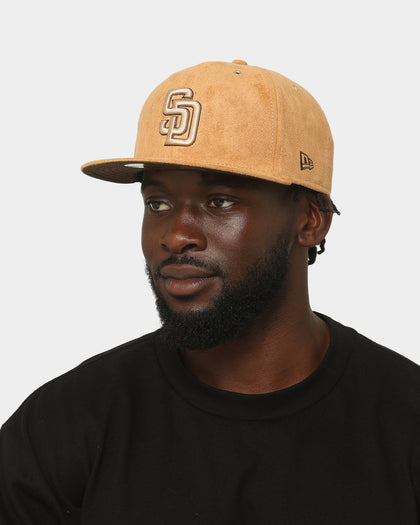 New Era San Diego Padres 'Wheat/Brown/Gold' Suede 59FIFTY Fitted Wheat