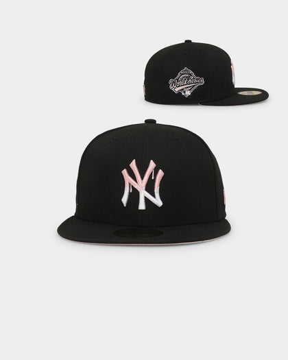 New Era New York Yankees 'Pink Drip' 59FIFTY Fitted Black