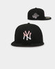 New Era New York Yankees 'Pink Drip' 59FIFTY Fitted Black
