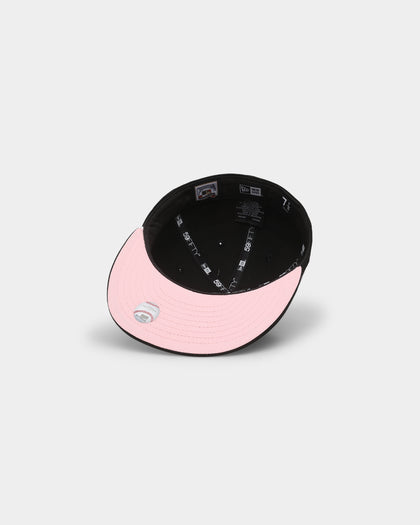 New Era New York Yankees 'Pink Drip' 59FIFTY Fitted Black