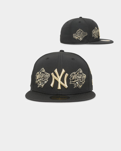 New Era New York Yankees 'Black Gold Multi Prolight' World Series 59FIFTY Fitted Black/Gold