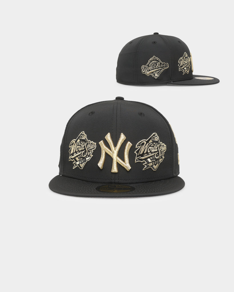 New Era New York Yankees 'Black Gold Multi Prolight' World Series 59FIFTY  Fitted Black/Gold