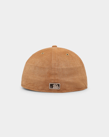 New Era New York Yankees 'Wheat/Brown/Gold' Suede 59FIFTY Fitted Wheat