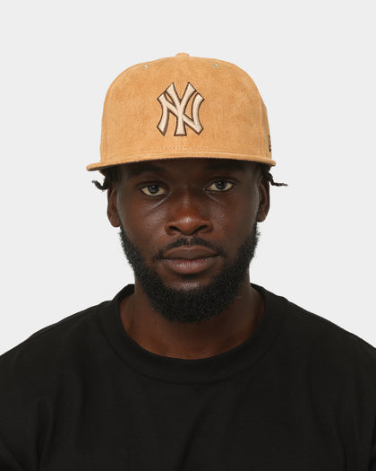 New Era New York Yankees 'Wheat/Brown/Gold' Suede 59FIFTY Fitted Wheat