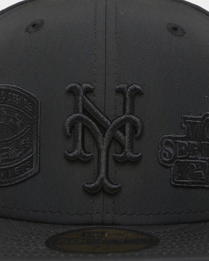 New Era New York Mets 'Triple Black Multi Logo Prolight' World Series 59FIFTY Fitted Black/Black