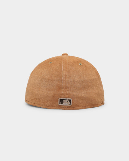 New Era New York Mets 'Wheat/Brown/Gold' Suede 59FIFTY Fitted Wheat