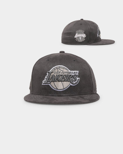 New Era Los Angeles Lakers 'Suedes Of Grey' 59FIFTY Fitted Grey