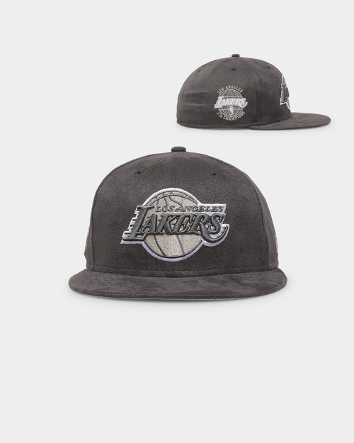 New Era Los Angeles Lakers 'Suedes Of Grey' 59FIFTY Fitted Grey