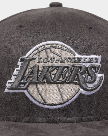 New Era Los Angeles Lakers 'Suedes Of Grey' 59FIFTY Fitted Grey