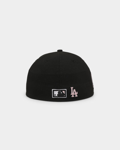 New Era Los Angeles Dodgers 'Pink Drip' 59FIFTY Fitted Black