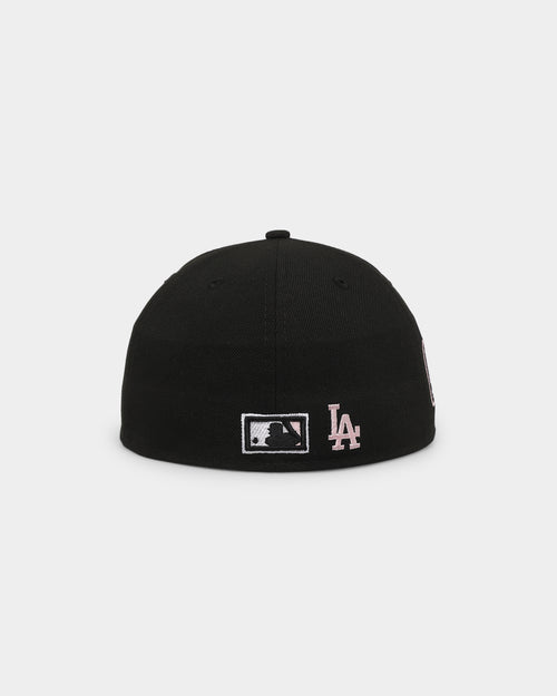 New Era Los Angeles Dodgers 'Pink Drip' 59FIFTY Fitted Black