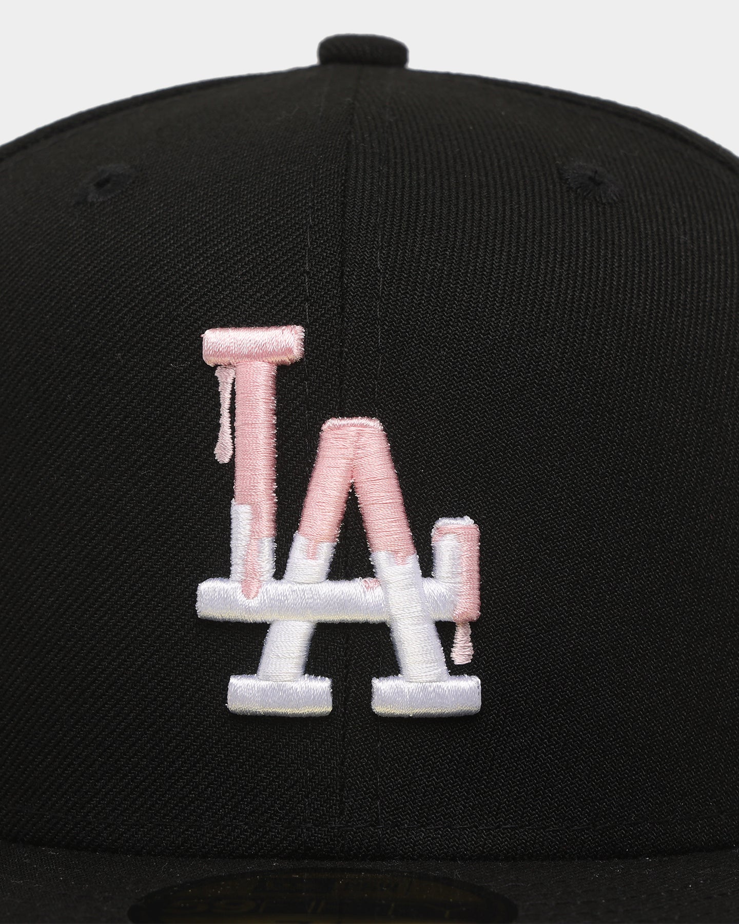 New Era Los Angeles Dodgers 'Pink Drip' 59FIFTY Fitted Black